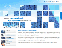 Tablet Screenshot of mistal.nowysacz.com.pl