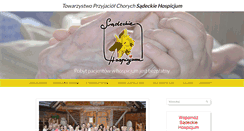 Desktop Screenshot of hospicjum.nowysacz.pl