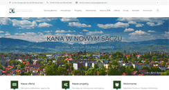 Desktop Screenshot of kana.nowysacz.pl